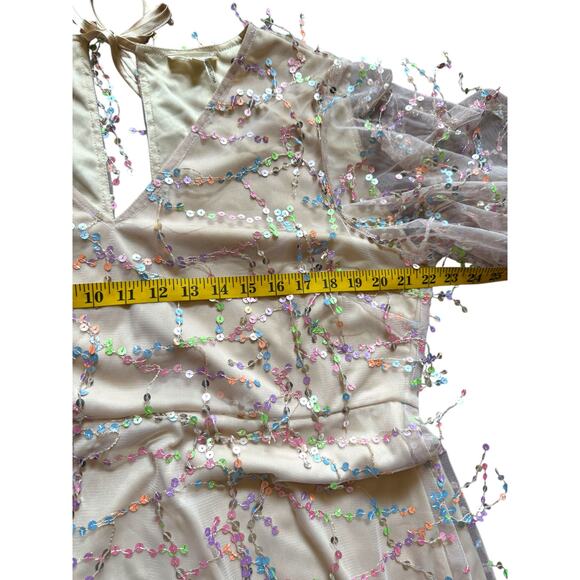 Southern Fried Chics Pink Sequined Dress - Size XXL - Picture 11 of 15